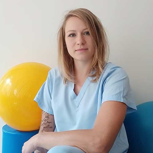 Olga Mrówka fizjoterapeuta dziecięcy
